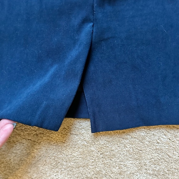 Vintage Amanda Smith Navy/Tan Skirt and Jacket Suit. Size 6 Petite. - Picture 9 of 10